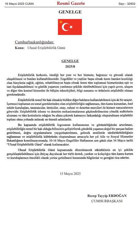 Ulusal Erişilebilirlik Günü İlan Edildi! Ne Zaman Kutlanacak Ulusal Erişilebilirlik Günü Nedir Nasıl Ortaya Çıktı 2