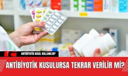 Antibiyotik Kusulursa Tekrar Verilir Mi?